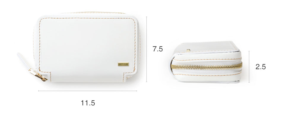 イズイット モノクロ カードケース兼用キーケース スマートキー対応