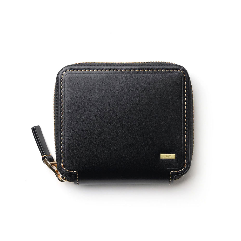 イズイット モノクロ 二つ折り財布 カード段5