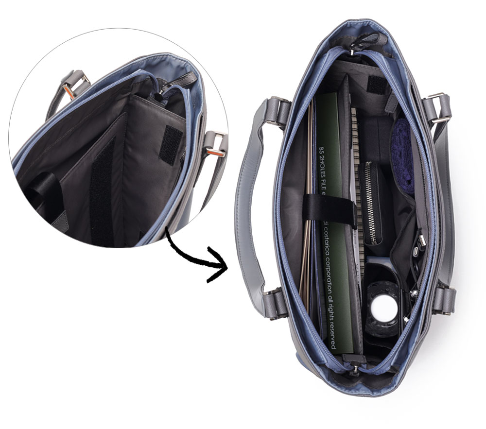 イズイット ニーナ トートバッグ A4 縦型 セットアップ対応