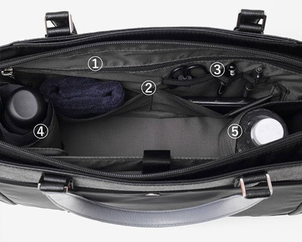 イズイット ニーナ トートバッグ A4 横型 セットアップ対応