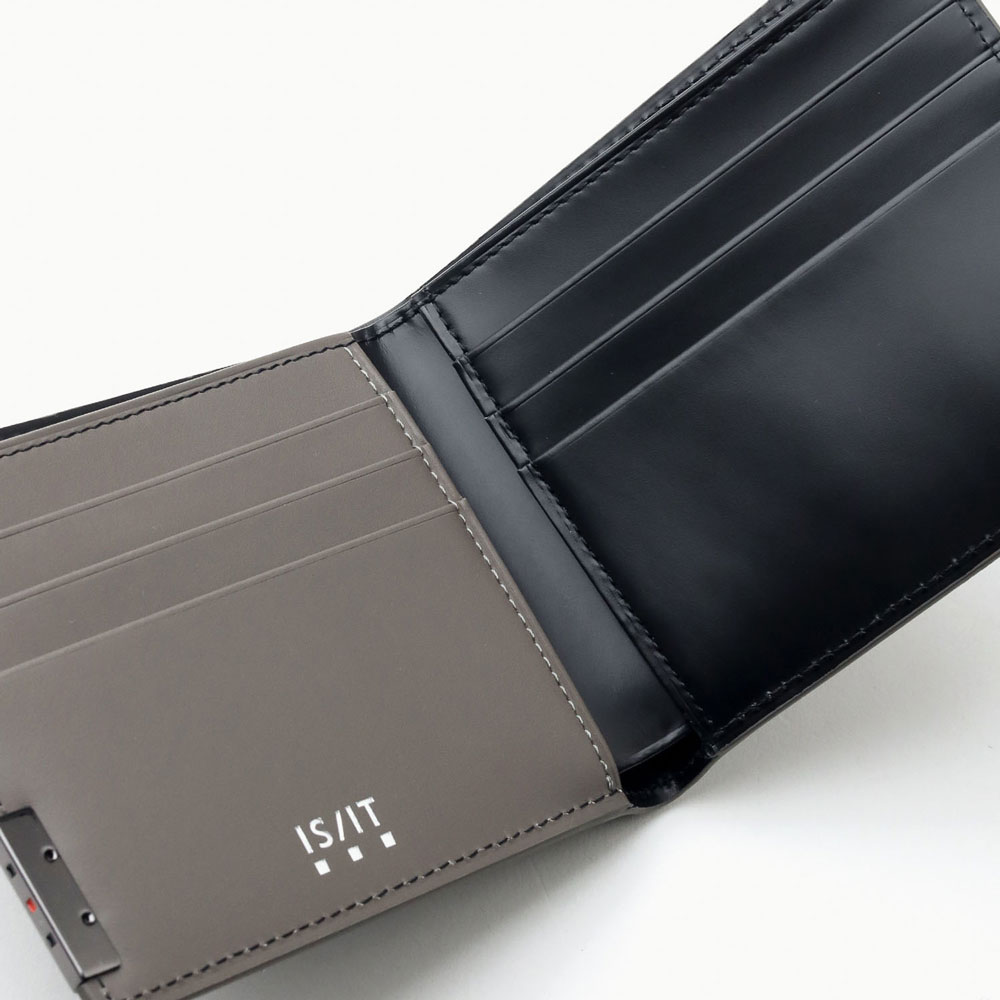 イズイット パーカー 二つ折り財布 純札 カード段6
