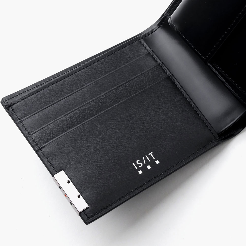 イズイット パーカー 二つ折り財布 カード段3