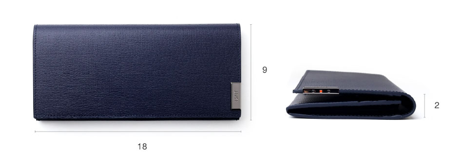 イズイット パーカー 長財布 カード段12