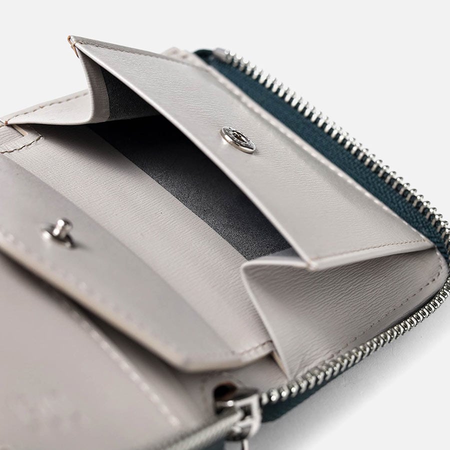 イズイット パイソン L字ファスナー二つ折り財布