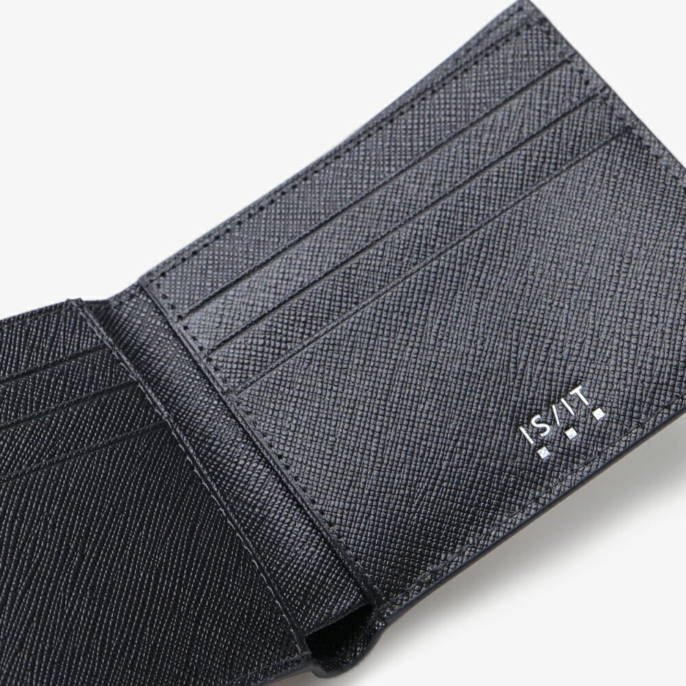 イズイット シャドー 純札二つ折り財布