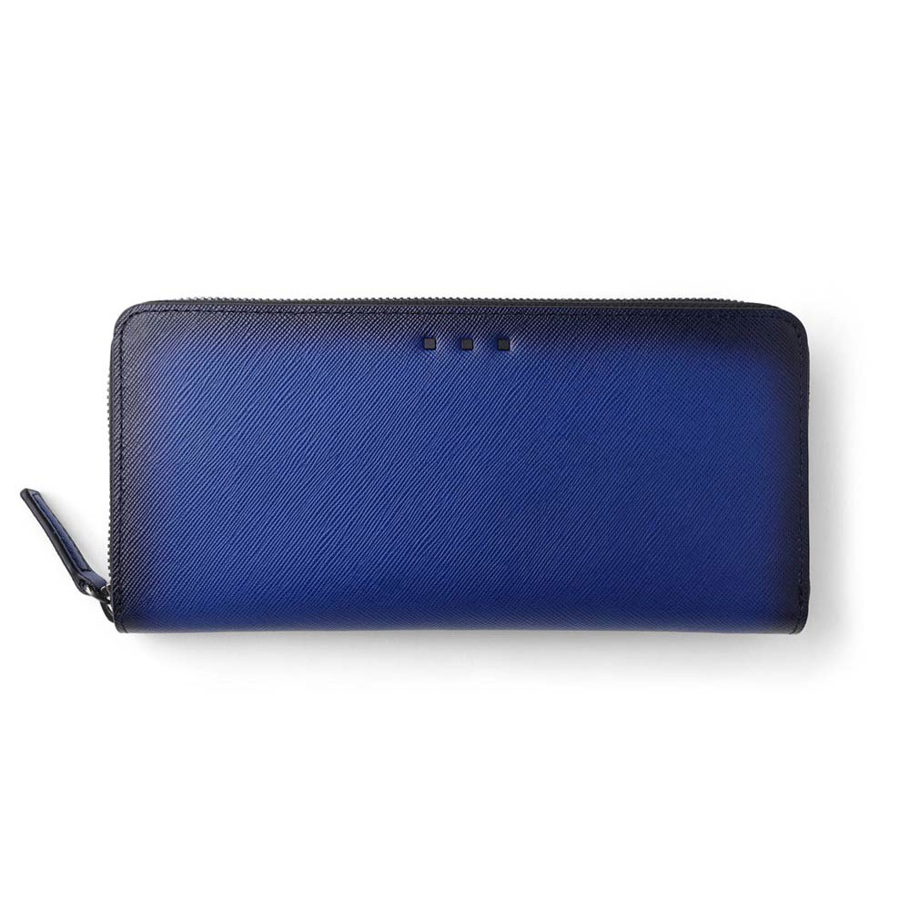 イズイット シャドー ラウンドファスナー長財布