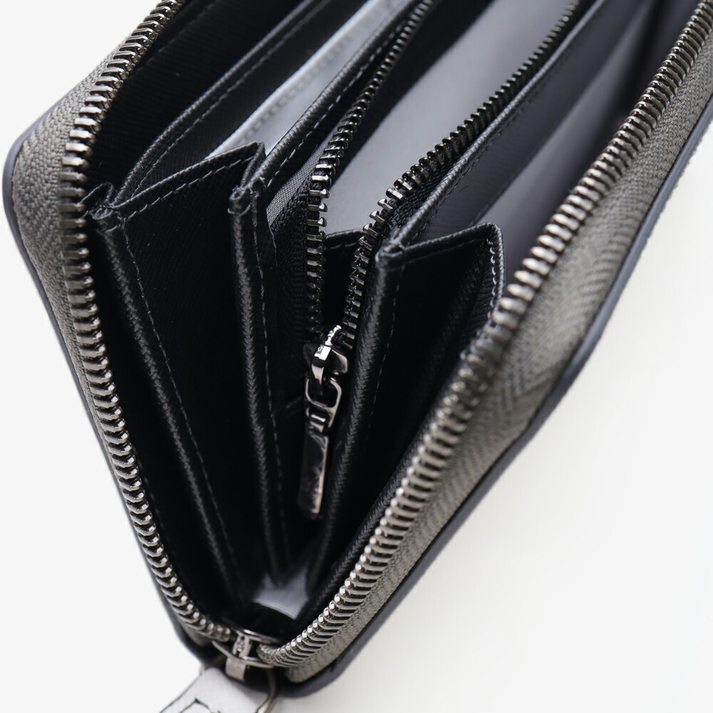 イズイット シャドー ラウンドファスナー長財布