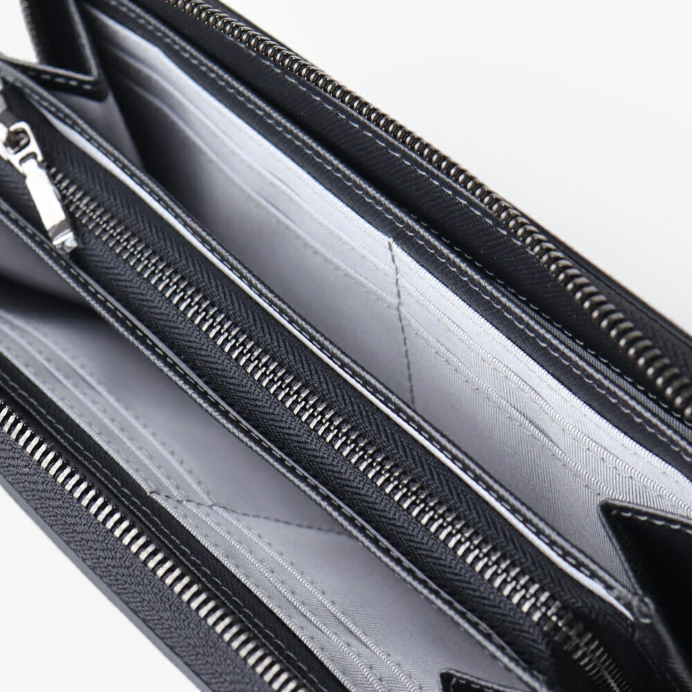 イズイット シャドー ラウンドファスナー長財布