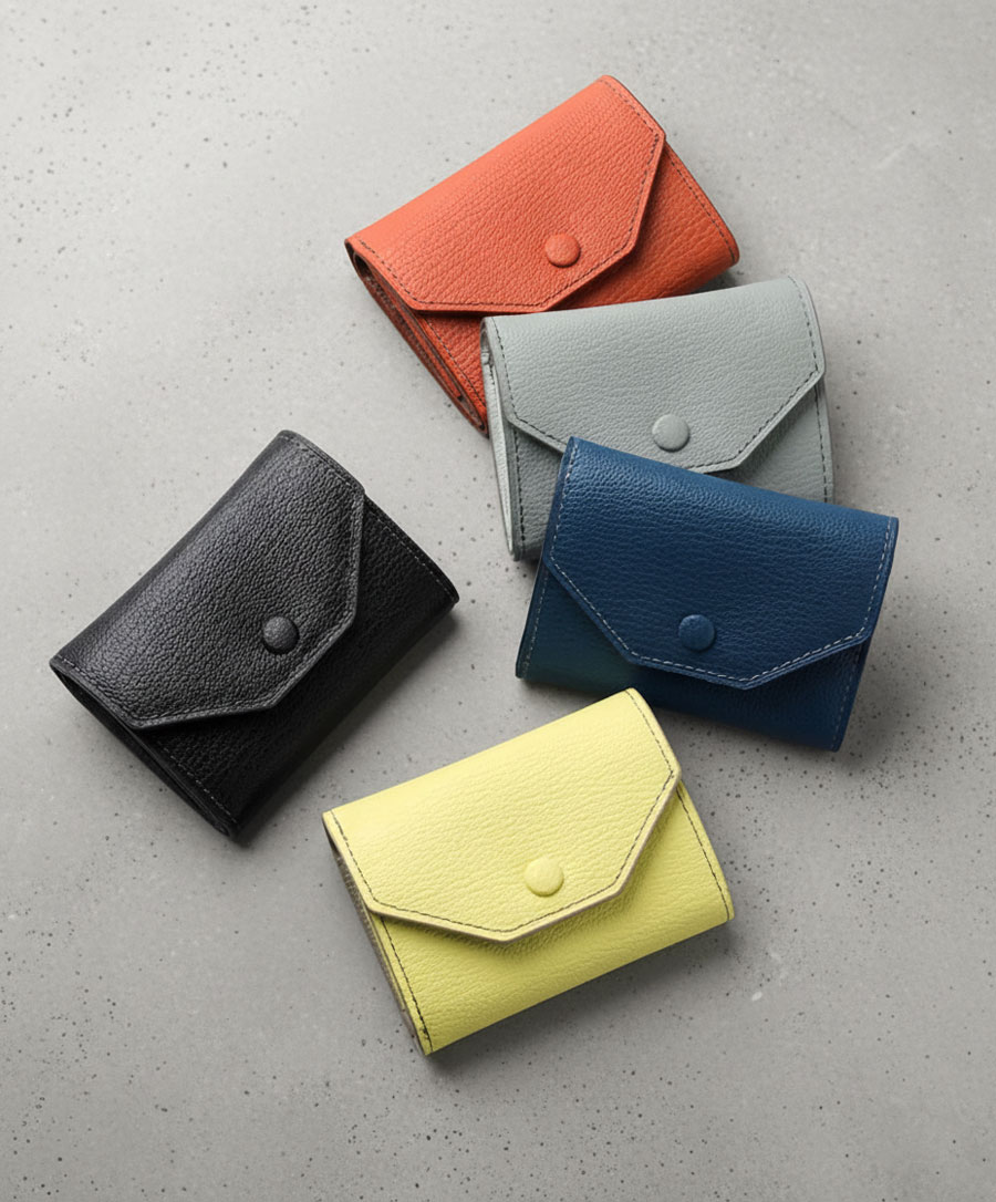 イズイット シュリー 三つ折り財布 カード段4