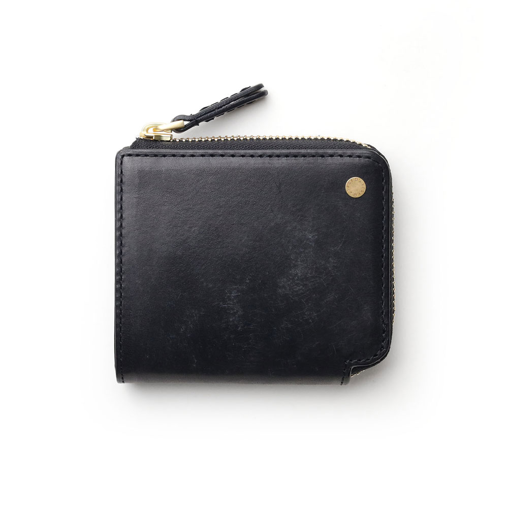 イズイット トスカーナ L字ファスナー 二つ折り財布 カード段5