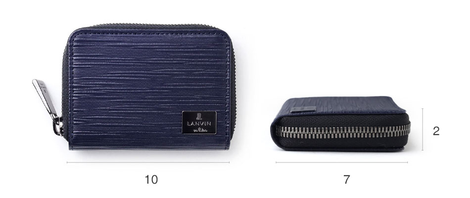 ランバン オン ブルー アドニス カードケース兼用 小銭入れ BOX型