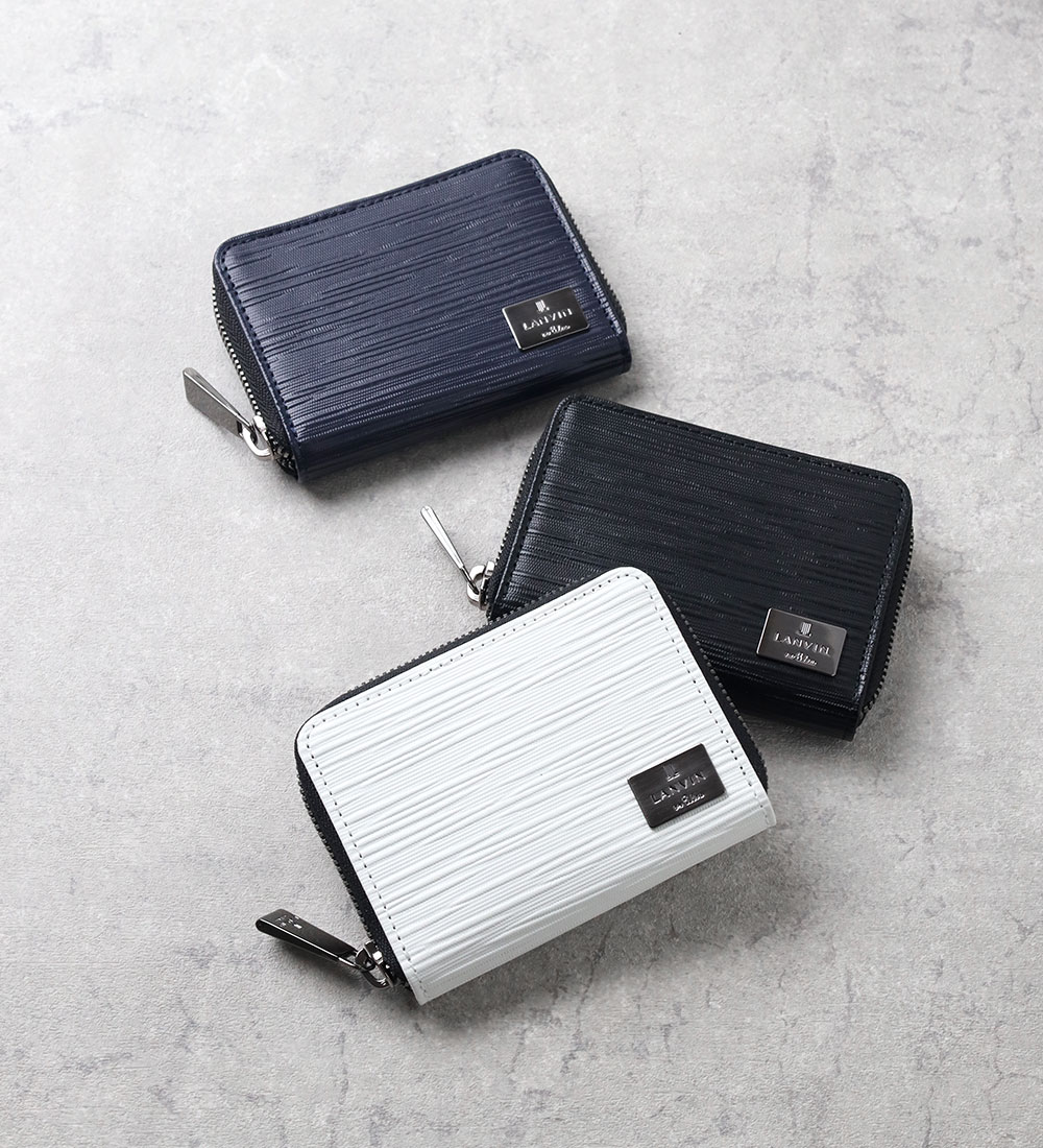 ランバン オン ブルー アドニス カードケース兼用 小銭入れ BOX型