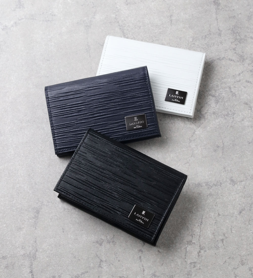 ランバン オン ブルー アドニス 名刺入れ