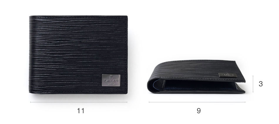 ランバン オン ブルー アドニス 二つ折り財布 カード段4