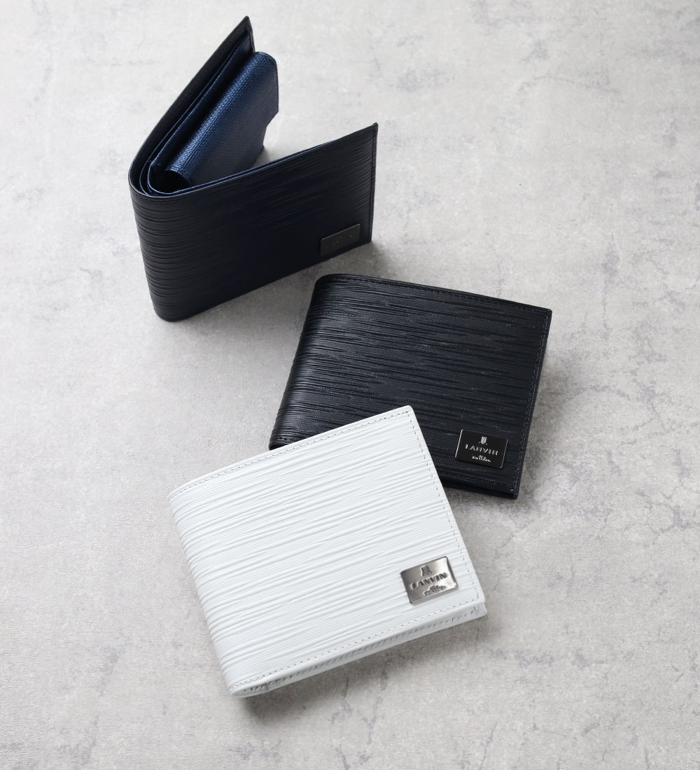 ランバン オン ブルー アドニス 二つ折り財布 カード段4