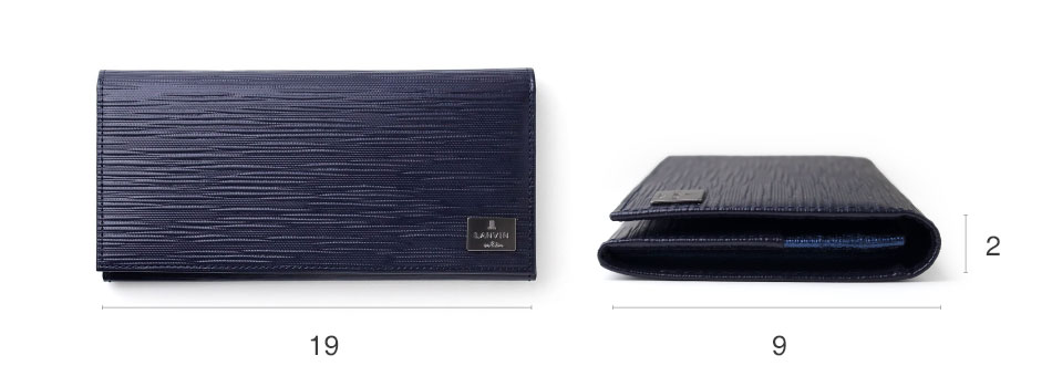 ランバン オン ブルー アドニス 長財布 カード段12