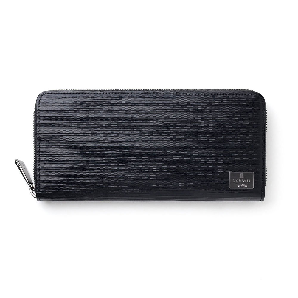 ランバン オン ブルー アドニス ラウンドファスナー長財布 カード段12