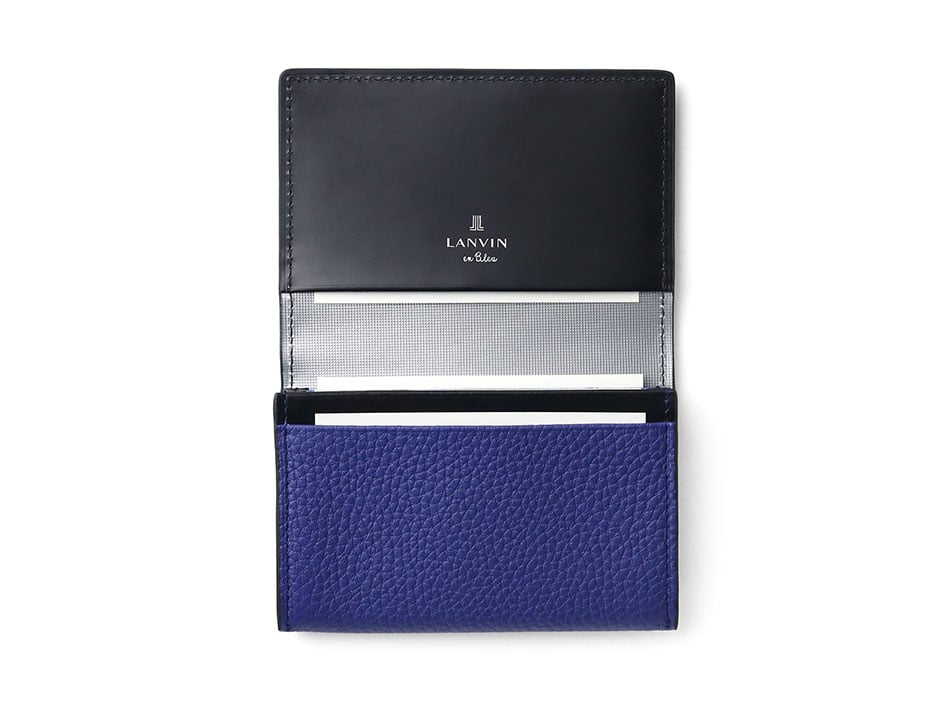 ランバン オン ブルー モル 名刺入れ