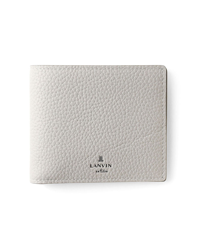 ランバン オン ブルー モル 二つ折り財布 純札 カード段6