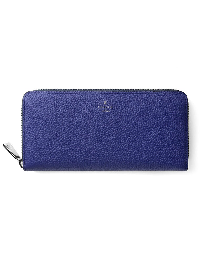 ランバン オン ブルー モル ラウンドファスナー長財布 カード段12