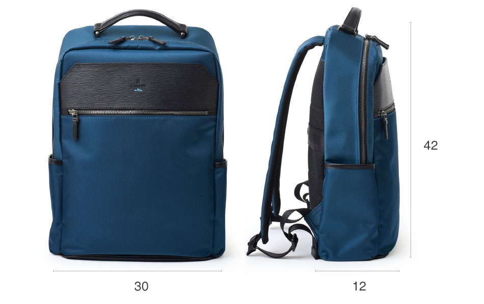 ランバンオンブルー リッパ― ビジネスリュック B4