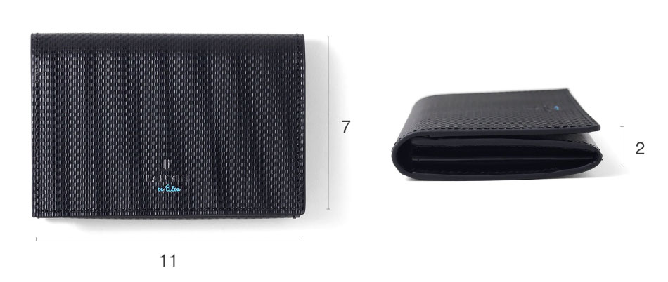 ランバン オン ブルー ワグラムII 名刺入れ