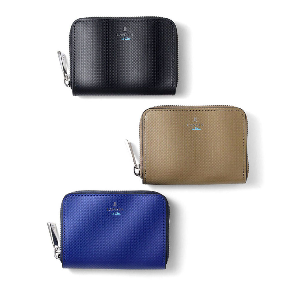 ランバン オン ブルー ワグラムII パスケース兼用小銭入れ