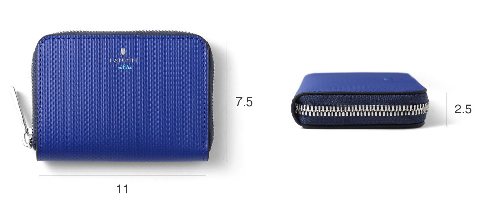 ランバン オン ブルー ワグラムII パスケース兼用小銭入れ