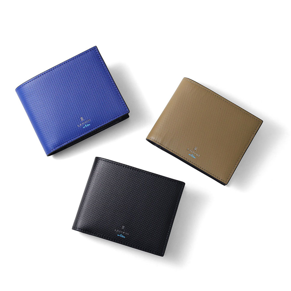 ランバン オン ブルー ワグラムII 二つ折り財布 カード段4