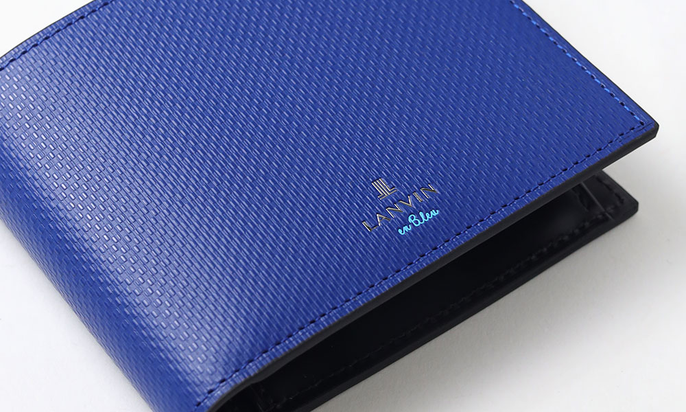 ランバン オン ブルー ワグラムII 二つ折り財布 カード段4