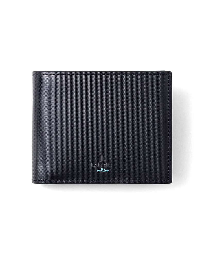 ランバン オン ブルー ワグラムII 二つ折り財布 中ベラ付き カード段7