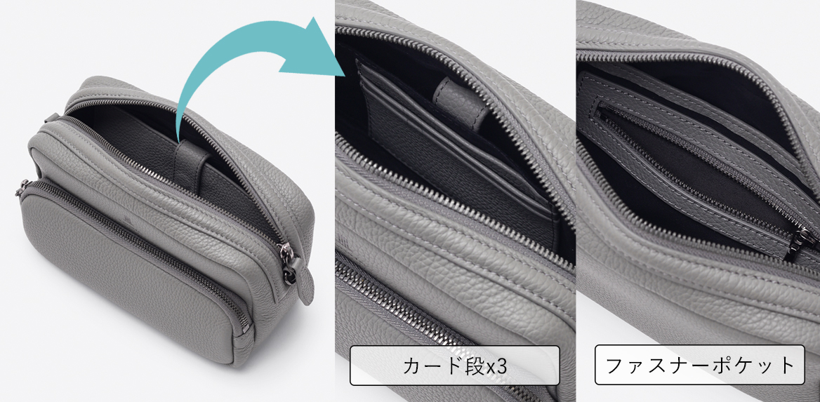ランバンコレクション イリゼ クラッチ兼用ショルダーバッグ