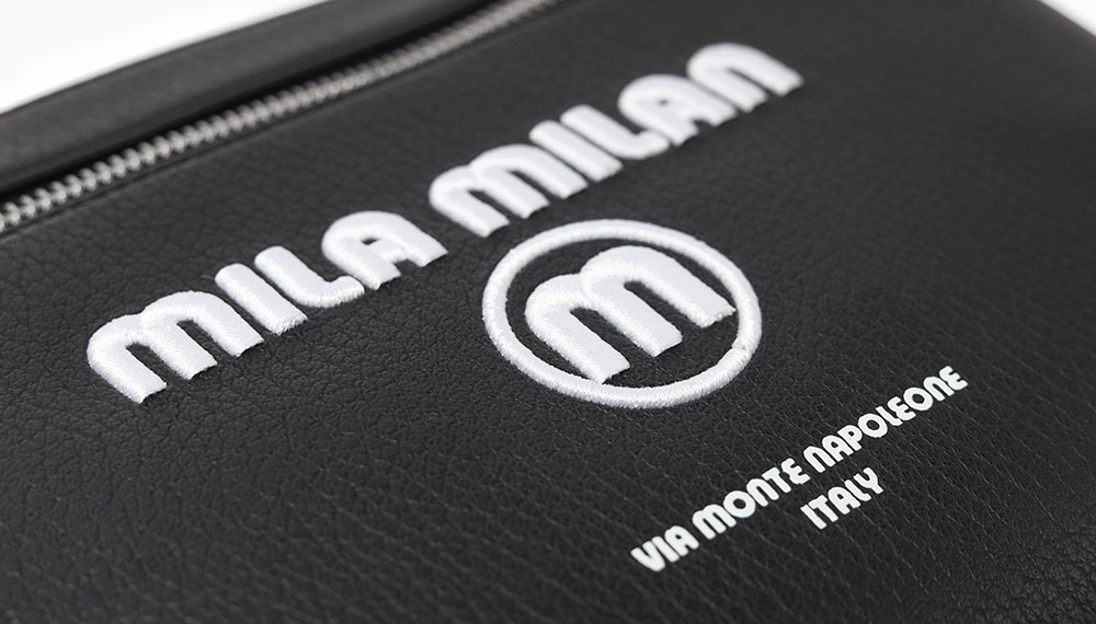 ミラ・ミラン ププリエ クラッチ兼用ショルダーバッグ B5 2WAY