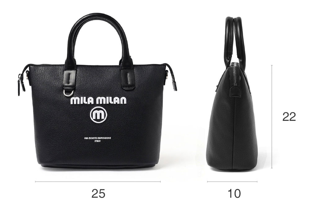 ミラ・ミラン ププリエ ミニトートバッグ 2WAY