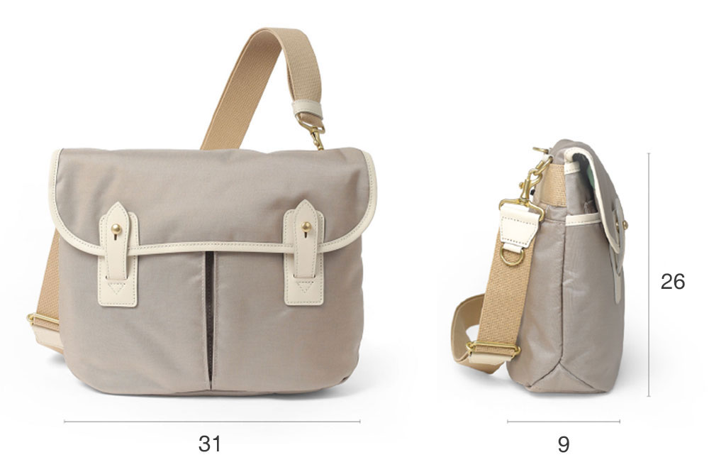 シルバーレイククラブ グレーン ショルダーバッグ B5