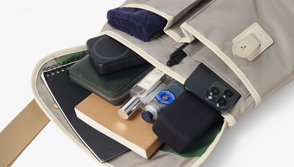 シルバーレイククラブ グレーン ショルダーバッグ B5