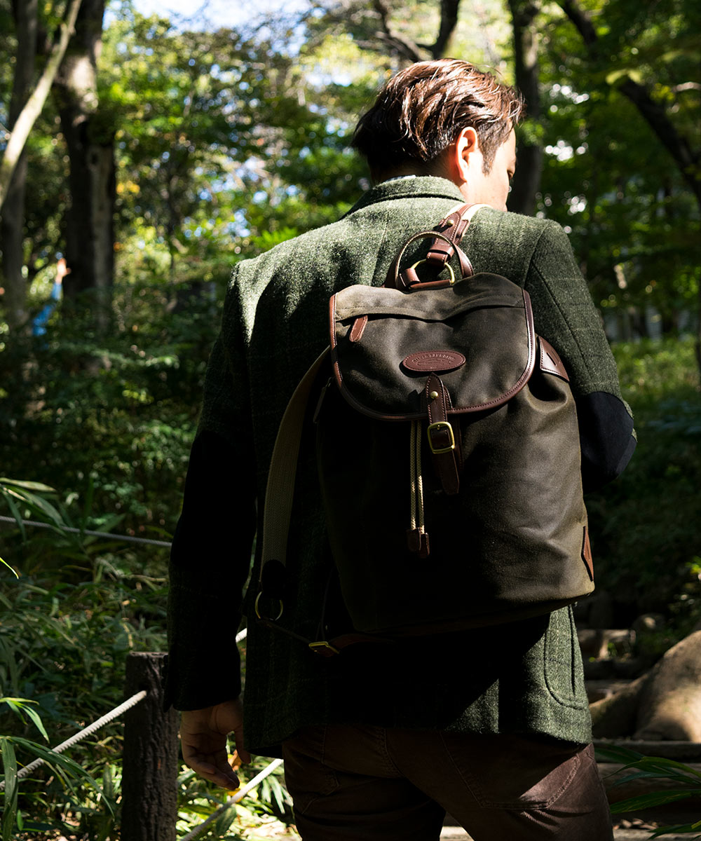 シルバーレイククラブ ワックスドコットン リュック