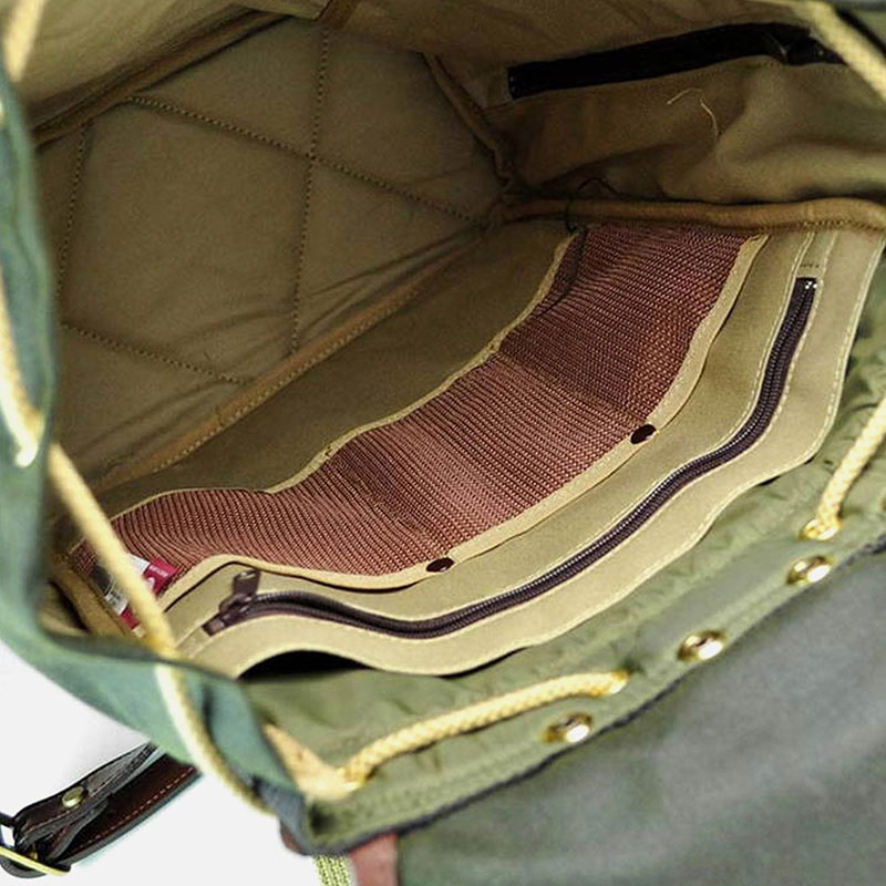 シルバーレイククラブ ワックスドコットン リュック