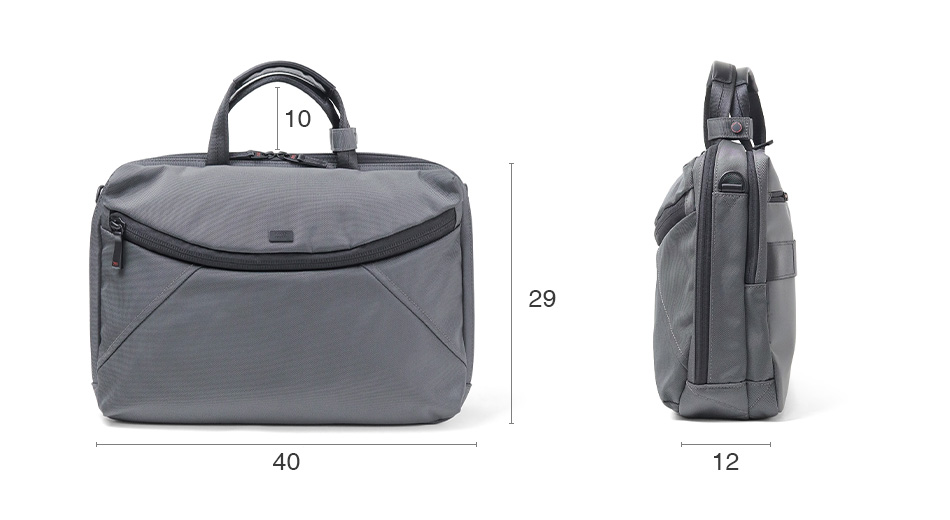 タケオキクチ バルジ ビジネスバッグ A4 13.3インチ対応 ダブルルーム