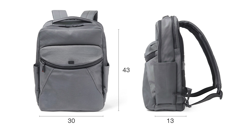 タケオキクチ バルジ ビジネスリュック B4 15.6インチ対応 ダブルルーム