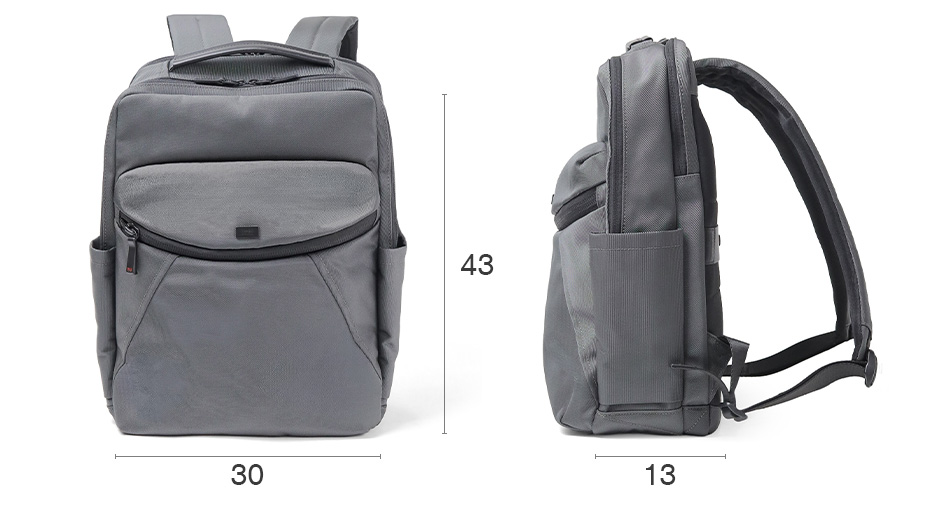 タケオキクチ バルジ ビジネスリュック B4 15.6インチ対応 ダブルルーム