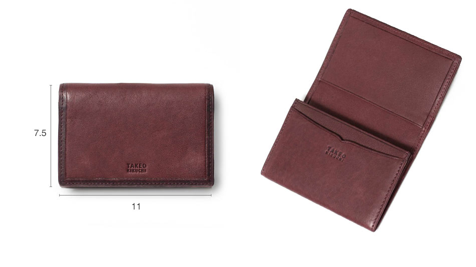 タケオキクチ クロード 名刺入れ