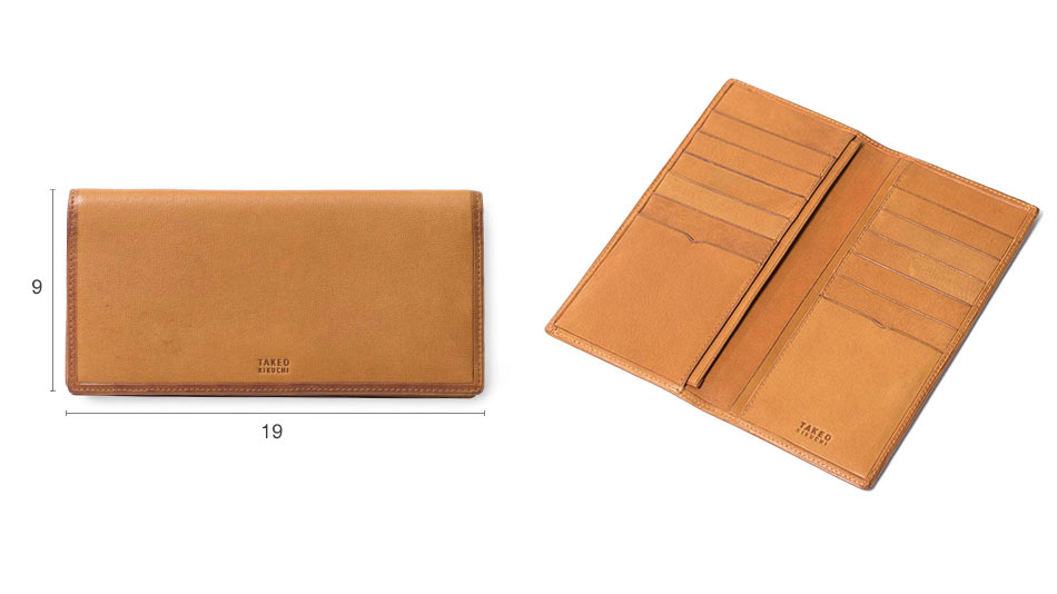 タケオキクチ クロード 純札長財布