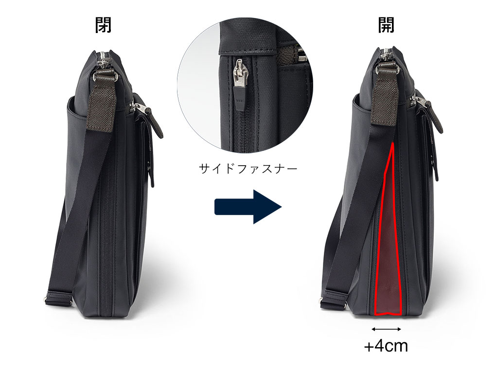 タケオキクチ エクスコート  ショルダーバッグ A4