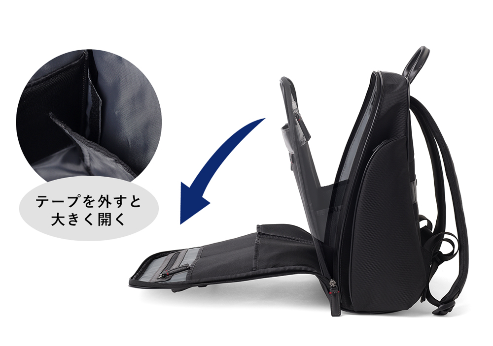タケオキクチ フォルム ビジネスリュック A4 13インチ対応 セットアップ対応
