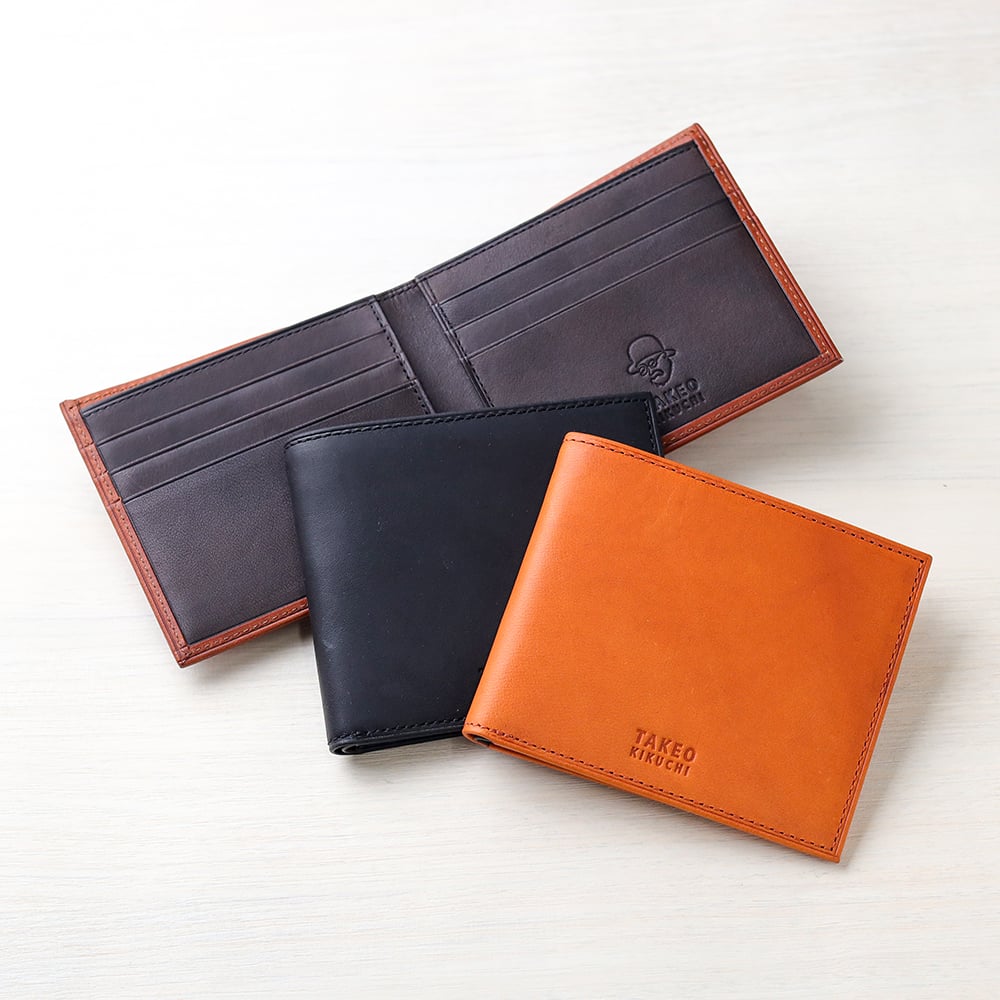 タケオキクチ ヘリテージ 純札 二つ折り財布 カード段6