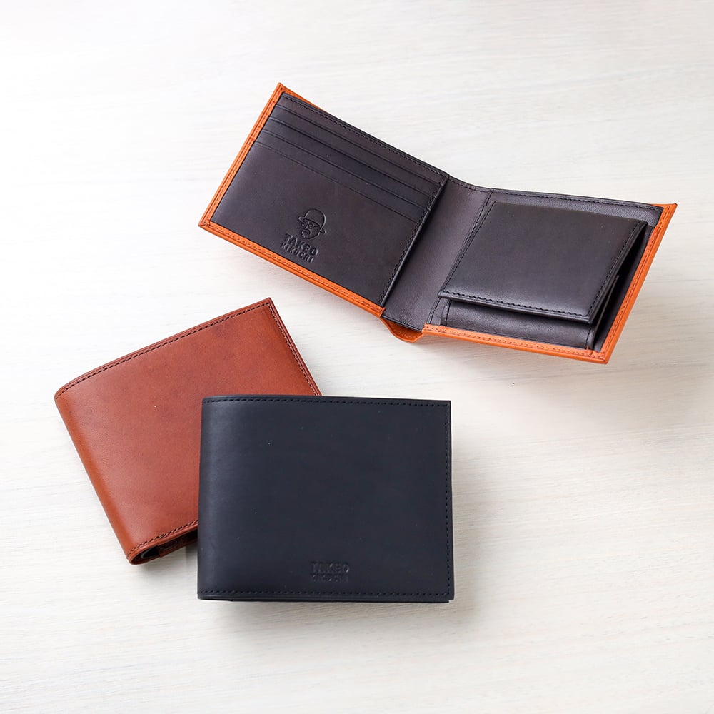 タケオキクチ ヘリテージ 二つ折り財布 カード段4