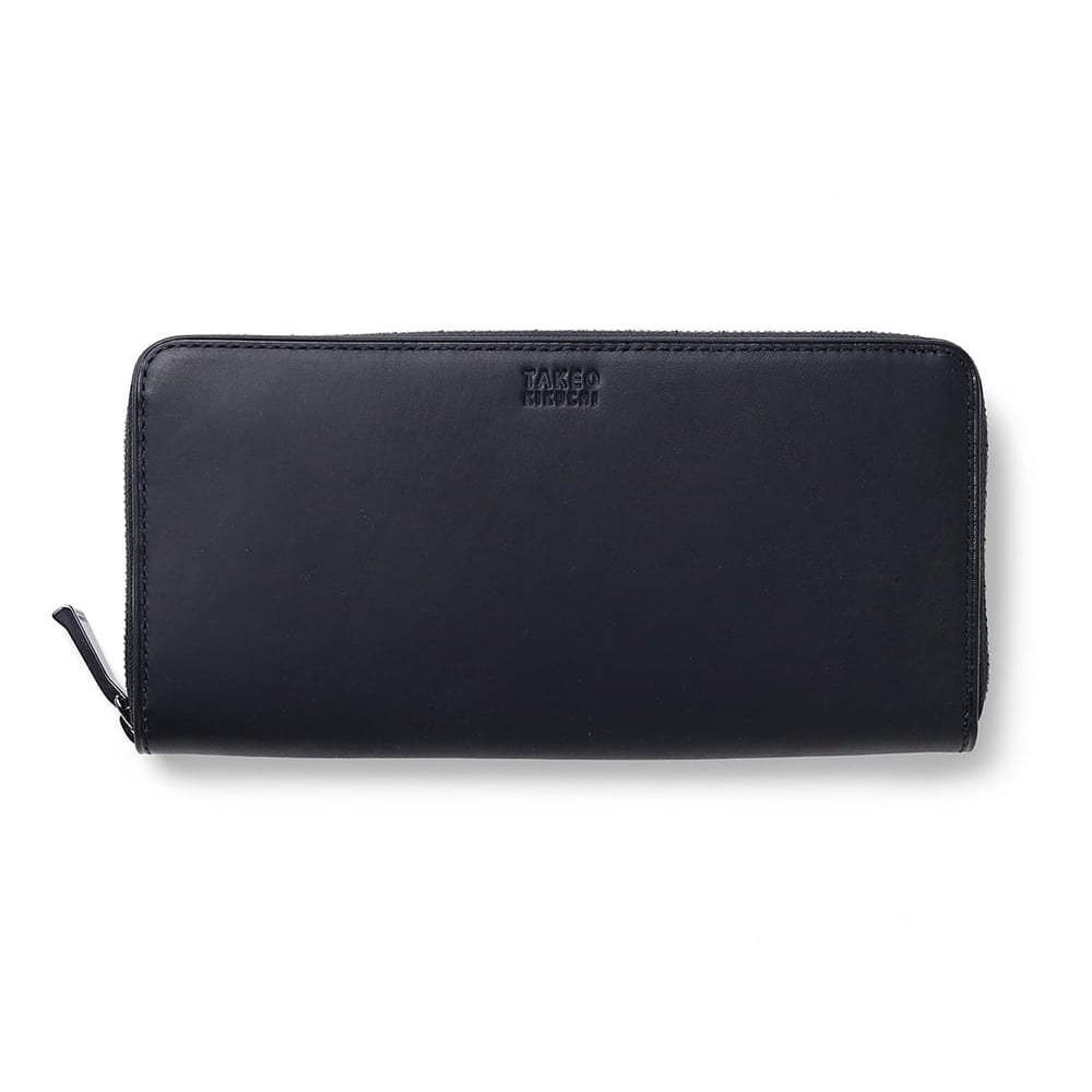 タケオキクチ ヘリテージ ラウンドファスナー長財布 カード段12