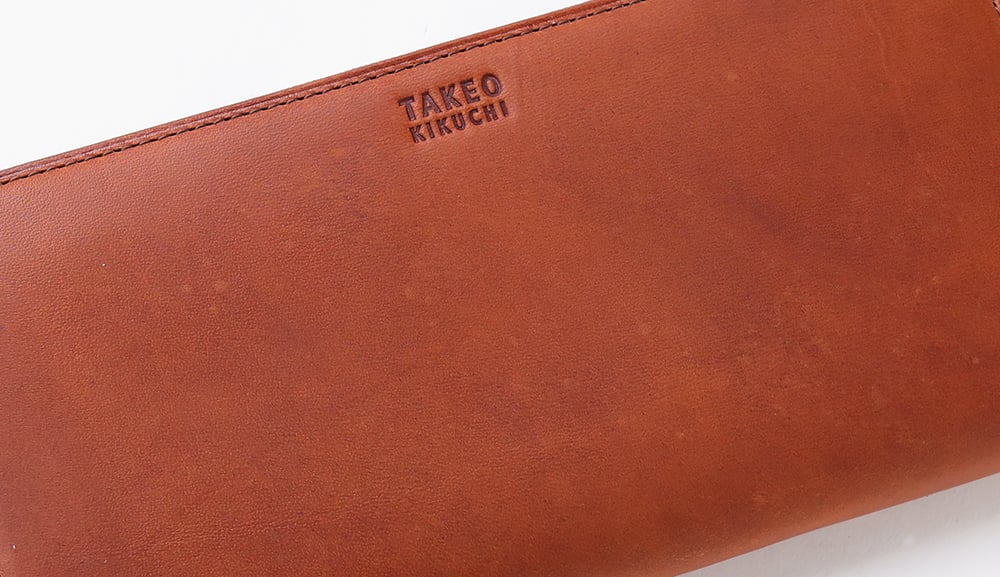 タケオキクチ ヘリテージ ラウンドファスナー長財布 カード段12