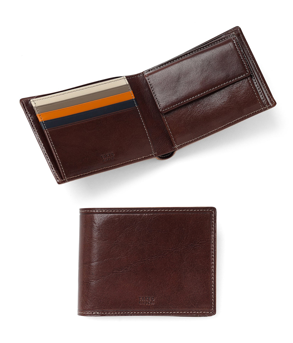 タケオキクチ イデア　二つ折り財布